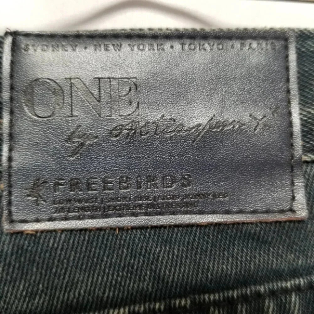 𝅺ONE Teaspoon Freebirds Low Rise 7/8 Length 29 - Picture 12 of 16